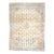 1960s Vintage Persian Handmade Wool Cotton Beige Area Rug For Sale