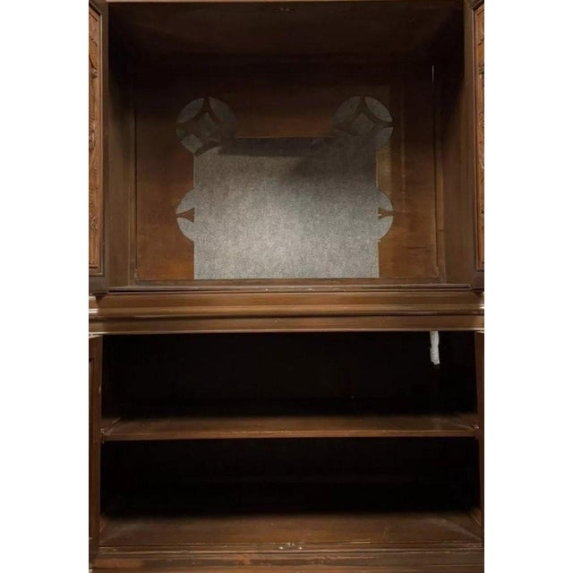 Rotating Cabinet in Camphor Wood, 1950 For Sale - Image 3 of 7