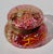 Victorian Antique Moser Cranberry Glass Powder /Trinket Box For Sale - Image 3 of 8