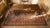 1890s Sky Medallion Tribal Antique S. Persian Ghashgaie Rug 4'2" X 6'2" Handknotted Wool Carpet For Sale - Image 9 of 10