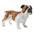 Vintage Bull Dog Hand-Painted Figurine For Sale