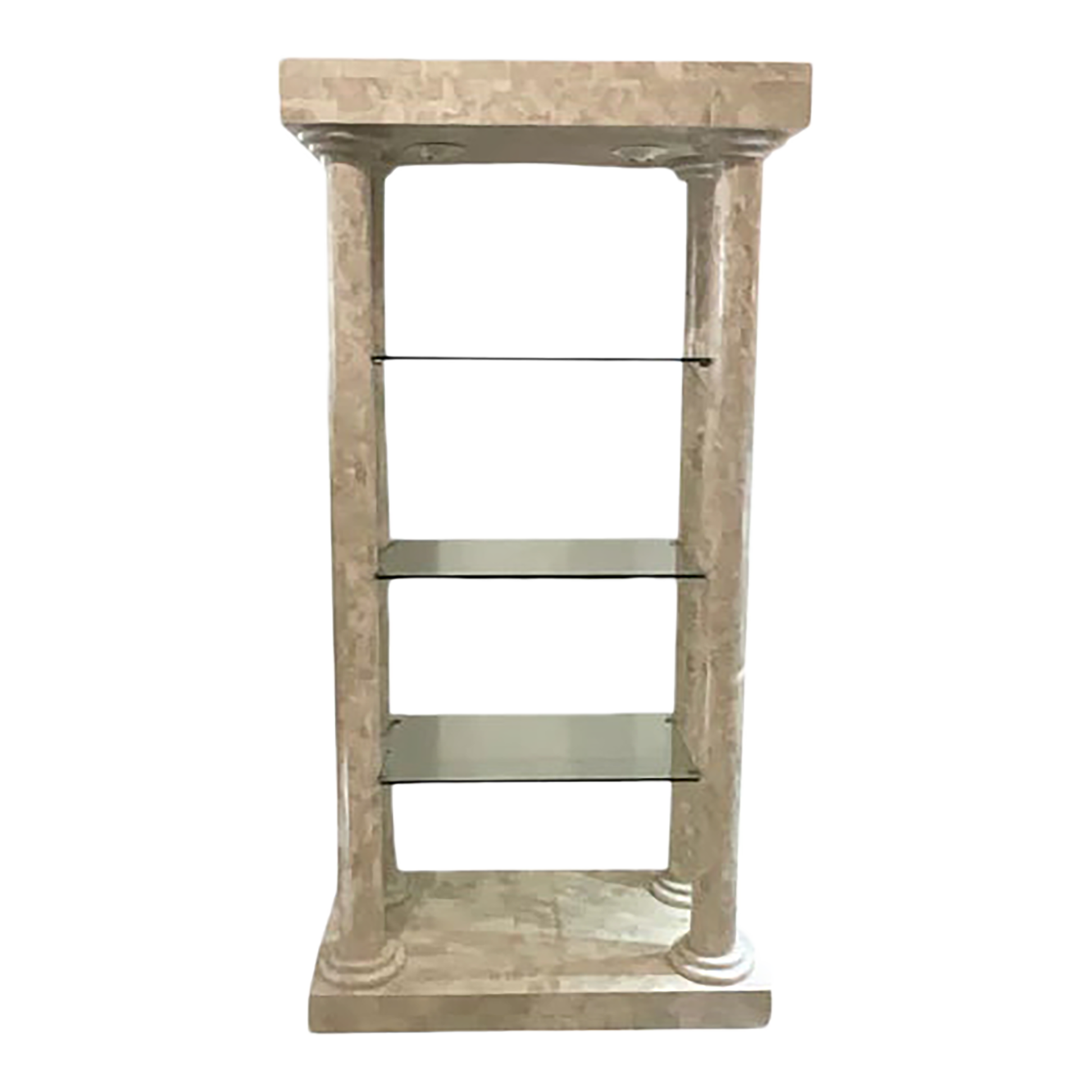 Vintage Glass Shelving | Chairish