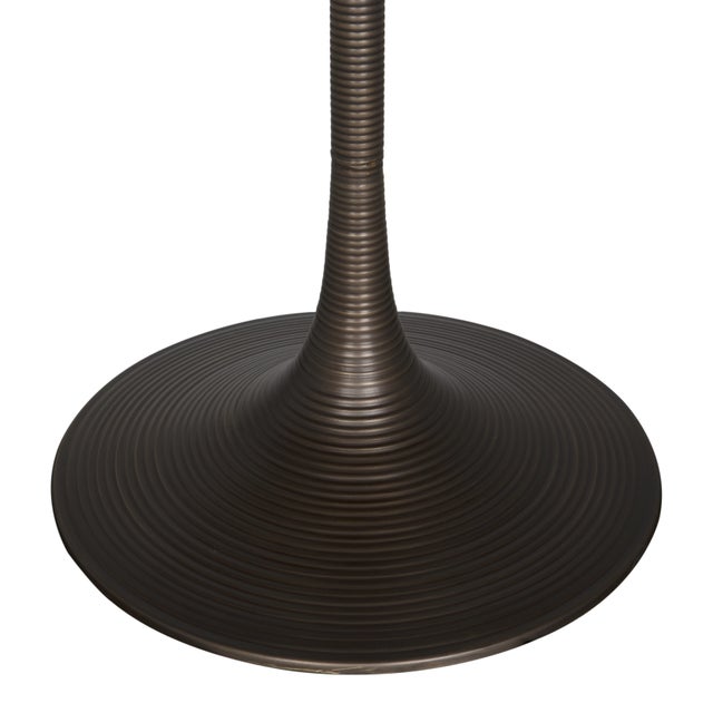 Mid-Century Modern Joni Bar Table, Aged Brass For Sale - Image 3 of 4