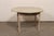 Taupe 19th Century Swedish Painted Drop Leaf Wood Table For Sale - Image 8 of 11