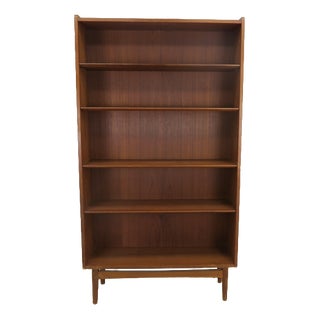 Mid-Century Teak Bookcase by Johannes Sorth, Denmark, 1960s For Sale
