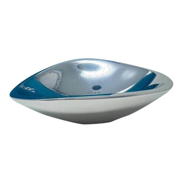 Vintage 1967 Nambe 579 Cast Alloy Butterfly Bowl For Sale