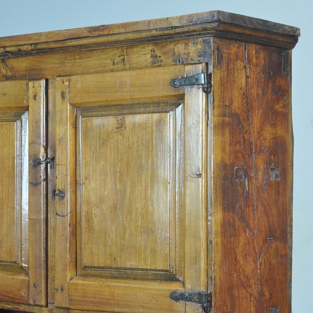 Wood Spanish Chestnut Cabinet, 1800s For Sale - Image 7 of 15