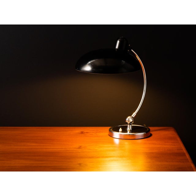 Table lamp model "6631 Luxus" by Christian Dell for Kaiser Idell. The Kaiser Idell collection is an icon of the Bauhaus...