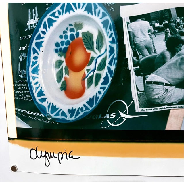 Victor Schrager, Large Format Polaroid Photograph Still Life Color Photo Dye Print Betty Hahn Art, 1980 For Sale In Miami - Image 6 of 13