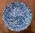 Vintage Blue and White Scalloped Japanese Dishes Set of Three For Sale In West Palm - Image 6 of 7