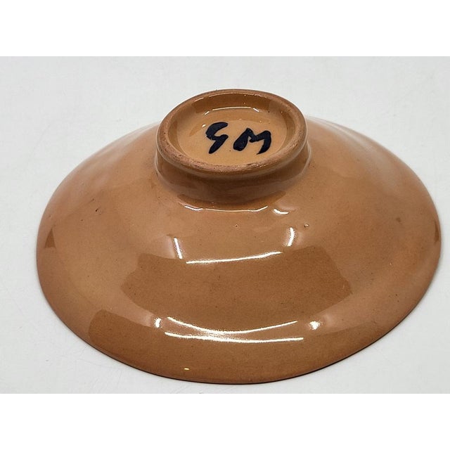 Ceramic Candlestick by Gabrielle Mackiewicz, France, 1950 For Sale - Image 6 of 13