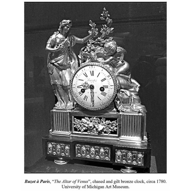 Beautiful Louis XVI period clock "Altar of Venus" 18th century For Sale - Image 12 of 12