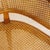 Vintage Faux Bamboo Armchair with Viennese Wickerwork, 1970 For Sale - Image 8 of 15