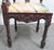 Victorian Style Mahogany Figural Carved Corner Chairs - a Pair For Sale In Philadelphia - Image 6 of 8