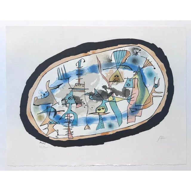 Lithograph, 1957 After Joan Miró Edition : 212/300 Publisher : Maeght (Paris) Catalog : [Maeght 1710] 51.00 cm. x 65.00...