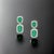 2010s Natural Emerald Diamond Earrings 14k Gold 3.48 TCW Certified For Sale - Image 5 of 13