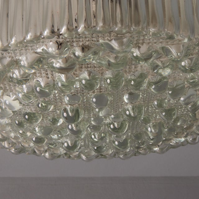 1960s Helena Tynell Bubble Glass Flush Mount for Limburg For Sale - Image 9 of 18