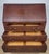 Mid-Century Modern Vintage Writing Secretary in Leather, 1930s For Sale - Image 3 of 18