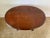 Wood Late 19th Century American Victorian Spool Turned Oval Walnut Side Table For Sale - Image 7 of 11