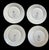 1990s Royal Norfolk Winter, Woodland Christmas or Cabin Dinner Plates. Set of 10 For Sale - Image 5 of 8