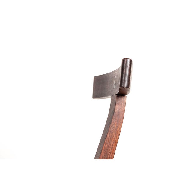 Scandinavian T Model Chairs in Elm in the style of Olavi Hanninen, 1960s, Set of 4 For Sale - Image 18 of 18