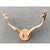 Vintage Carved Wood Antler Wall Mount For Sale - Image 10 of 12