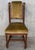 Early 20th Century Set of 4 Carved Dining Room Chairs in Louis XIII Style with Velvet Seat and Back For Sale - Image 10 of 18
