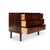 Vintage Danish Mid-Century Rosewood Three-Drawer Lowboy Dresser For Sale - Image 4 of 7