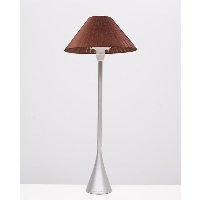 1980s Cinna Table Lamps in Cast Aluminum by Pascal Mourgue for Ligne Roset, 1980s, Set of 2 For Sale - Image 5 of 17