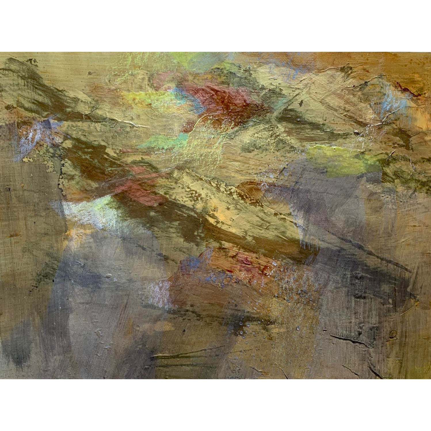 Mixed Media Abstract Painting By Patricia Zippin Chairish