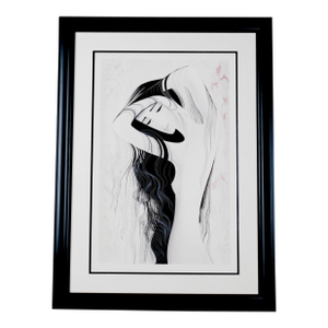 1981 Eyvind Earle "Awakening" Hand Signed and Numbered Limited Edition 133/260 Framed & Matted