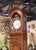 French Mid-18th Century French Louis XV Carved Walnut Tall Case Clock From Lyon For Sale - Image 3 of 18