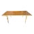 1970s Vintage Bill Stephen’s Bentwood Dining Table for Knoll For Sale