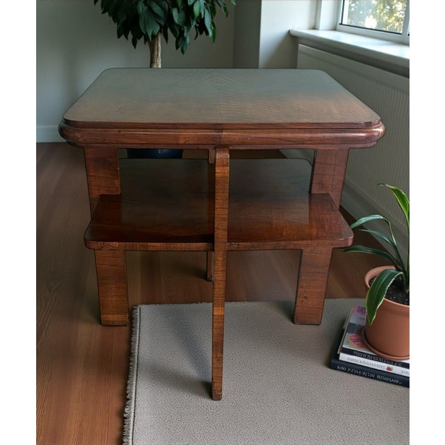 Mid 20th Century Art Deco Italian Square Tea/Coffee Table For Sale - Image 17 of 18