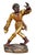 Set of 6 1970s Morisken Dancers, Munich Hand-Carved Wood Figures, Signed Virgil Oberpacher For Sale - Image 4 of 13