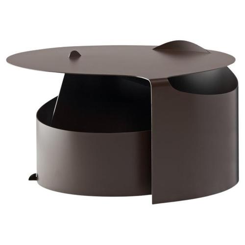 Metal Dark Sepia Coffee Table by Aldo Bakker for Karakter For Sale - Image 7 of 7