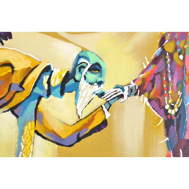 Modern Rauls Zitmanis, Two Solitudes, 2011, Acrylic Painting on Canvas For Sale - Image 3 of 7