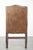 English-Style Gainsborough Desk Chair in Cowhide Leather For Sale - Image 4 of 13