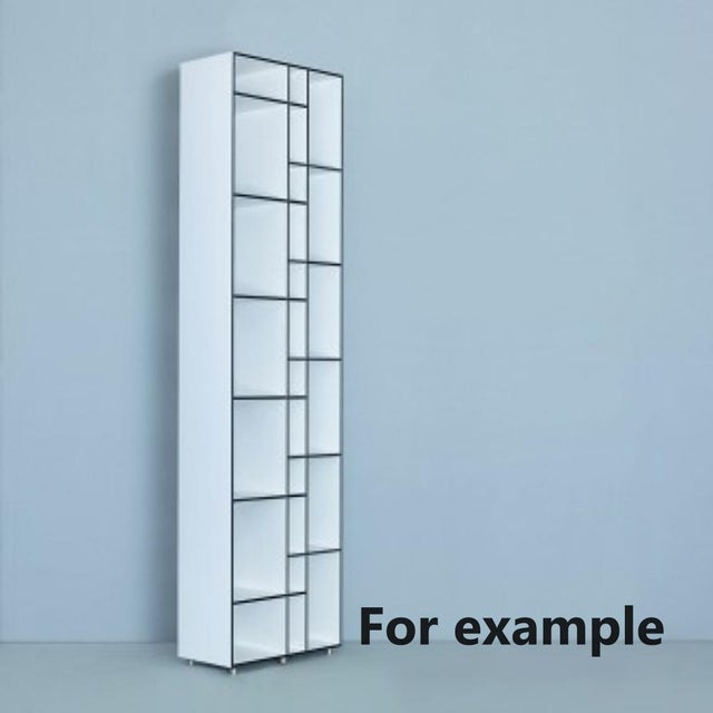 Code 1 Graphic Shelf by Nana Gröner for Zeitraum, 2000s For Sale - Image 4 of 15