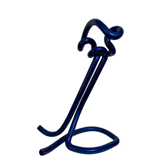 Bruce White, Large Abstract Sculpture Bruce White Outdoor Suitable Steel with Enamel Painting, c.1980's For Sale