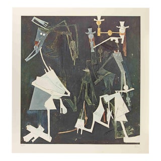 Wifredo Lam, Untitled Surrealist Composition, 1970s, Lithograph For Sale