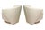 1990s Michael Wolk for Directional Upholstered Sculptural Swivel Chairs With Stainless Steel Bases 1990's Base For Sale - Image 5 of 12