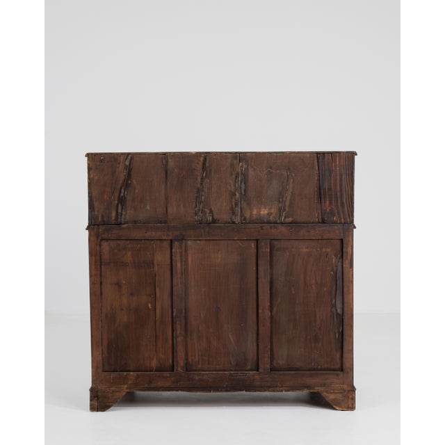 Brown 19th Century Fine Inlaid Secretary Desk For Sale - Image 8 of 16