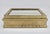 Antique French Golden Gilt Wooden Keepsake Box With Glass Lid For Sale - Image 10 of 12