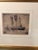 1930s Autical George Gale Signed Original Maritime Etching "Dropping the Tug" Framed For Sale - Image 11 of 11