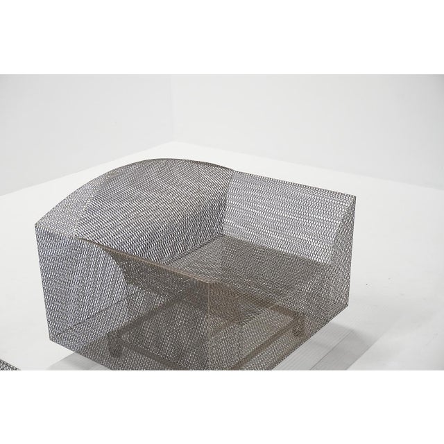 Postmodern How High the Moon Armchairs by Shiro Kuramata for Vitra, Set of 2 For Sale - Image 3 of 10