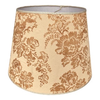 Brunchwig & Fils Floral Print Fabric Lampshade For Sale