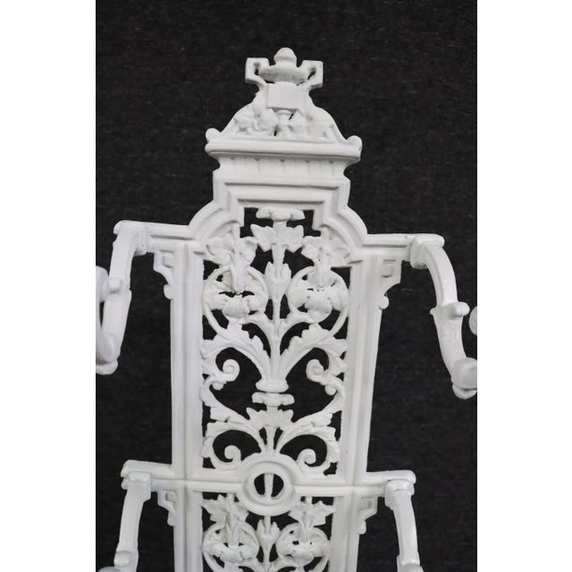 Victorian Victorian Cast Iron Hall Rack For Sale - Image 3 of 12