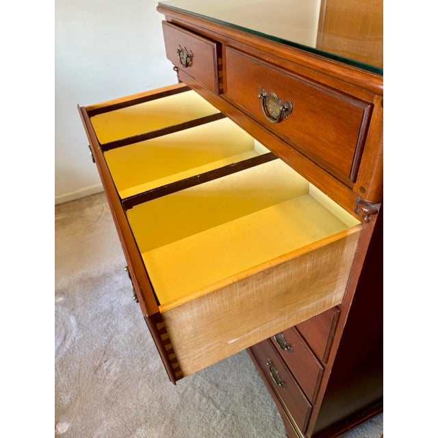 Wood 1930s Pennsylvania House Cherry Wood 6 Drawer Chest For Sale - Image 7 of 7