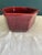 Mid-Century Haeger Pottery Pentagon Bowl in Deep Red Glaze For Sale - Image 4 of 7